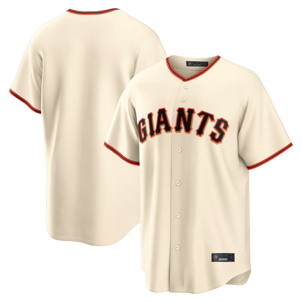 Rebec SF.Giants ## Giants Blank Player Cream Home Game Stitched Jerseys