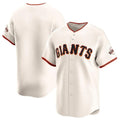 Rebec SF.Giants ## Giants Blank Player Cream Home Limited Stitched Jerseys