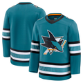 Rebec SJ.Sharks Teal Home Premium Jerseys