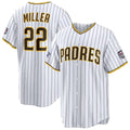 S.Diego Padres #22 Mason Miller 2026 All-Star Game White Rebec Replica Baseball Stitched Jerseys