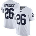 Rebec P.State Nittany Lions #26 Saquon Barkley Alumni Game Jersey White Stitched American College Jerseys