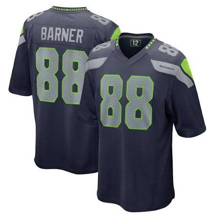 Rebec S.Seahawks #88 AJ BARNER Navy 2026 F.U.S.E. Vapor Untouchable Limited Stitched Football Jersey