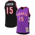 Rebec T.Raptors #15 Vince Carter Mitchell & Ness Purple 19992000 Hardwood Classics Authentic Jerseys