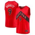 Rebec T.Raptors #9 RJ Barrett Red Fast Break Player Jerseys - Icon Edition
