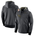 Rebec T.Titans Light Gray Pullover Hoodies Home Game Blank Player Stitched Jerseys