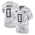 Rebec T.Titans #0 Calvin Ridley Player Arctic Camo Limited Salute to Service Home Game Stitched Jerseys