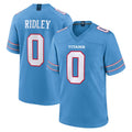 Rebec T.Titans #0 Calvin Ridley Player Light Blue 2026 Game Home Stitched Jerseys