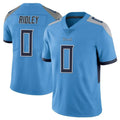 Rebec T.Titans #0 Calvin Ridley Player Light Blue Limited Vapor Untouchable Home Game Stitched Jerseys