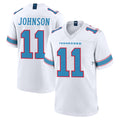 Rebec T.Titans #11 Jermaine Johnson II Player White 2026 Game Home Stitched Jerseys