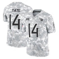 Rebec T.Titans #14 Carnell Tate Player Arctic Camo Limited Salute to Service Home Game Stitched Jerseys