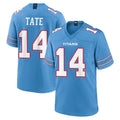 Rebec T.Titans #14 Carnell Tate Player Light Blue 2026 Game Home Stitched Jerseys