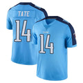 Rebec T.Titans #14 Carnell Tate Player Light Blue Limited Color Rush Home Game Stitched Jerseys