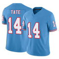 Rebec T.Titans #14 Carnell Tate Player Light Blue Limited Vapor F.U.S.E. Home Game Stitched Jerseys