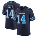 Rebec T.Titans #14 Carnell Tate Player Navy 2026 Rivalries Collection Home Game Stitched Jerseys