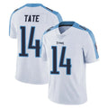 Rebec T.Titans #14 Carnell Tate Player White Limited Vapor Untouchable Home Game Stitched Jerseys