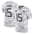 Rebec T.Titans #15 Keldric Faulk Player Arctic Camo Limited Salute to Service Home Game Stitched Jerseys