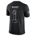 Rebec T.Titans #1 Cameron Ward Black 2026 Salute to Service Stitched Limited Jersey