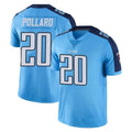 Rebec T.Titans #20 Tony Pollard Player Light Blue Limited Color Rush Home Game Stitched Jerseys