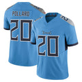 Rebec T.Titans #20 Tony Pollard Player Light Blue Vapor F.U.S.E. Limited Home Game Stitched Jerseys
