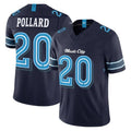 Rebec T.Titans #20 Tony Pollard Player Navy 2026 Rivalries Collection Limited Home Game Stitched Jerseys