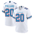 Rebec T.Titans #20 Tony Pollard Player White 2026 Game Home Stitched Jerseys