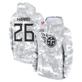 Rebec T.Titans #26 Marcus Harris Player Camo Arctic Salute to Service Pullover Hoodies Home Game Stitched Jerseys