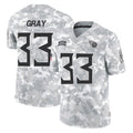 Rebec T.Titans #33 Cedric Gray Player Arctic Camo Limited Salute to Service Home Game Stitched Jerseys