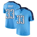 Rebec T.Titans #33 Cedric Gray Player Light Blue Limited Color Rush Home Game Stitched Jerseys