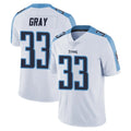 Rebec T.Titans #33 Cedric Gray Player White Limited Vapor Untouchable Home Game Stitched Jerseys