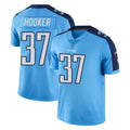 Rebec T.Titans #37 Amani Hooker Player Light Blue Limited Color Rush Home Game Stitched Jerseys
