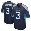 Rebec T.Titans #3 Tommy Townsend Player Navy Home Game Stitched Jerseys