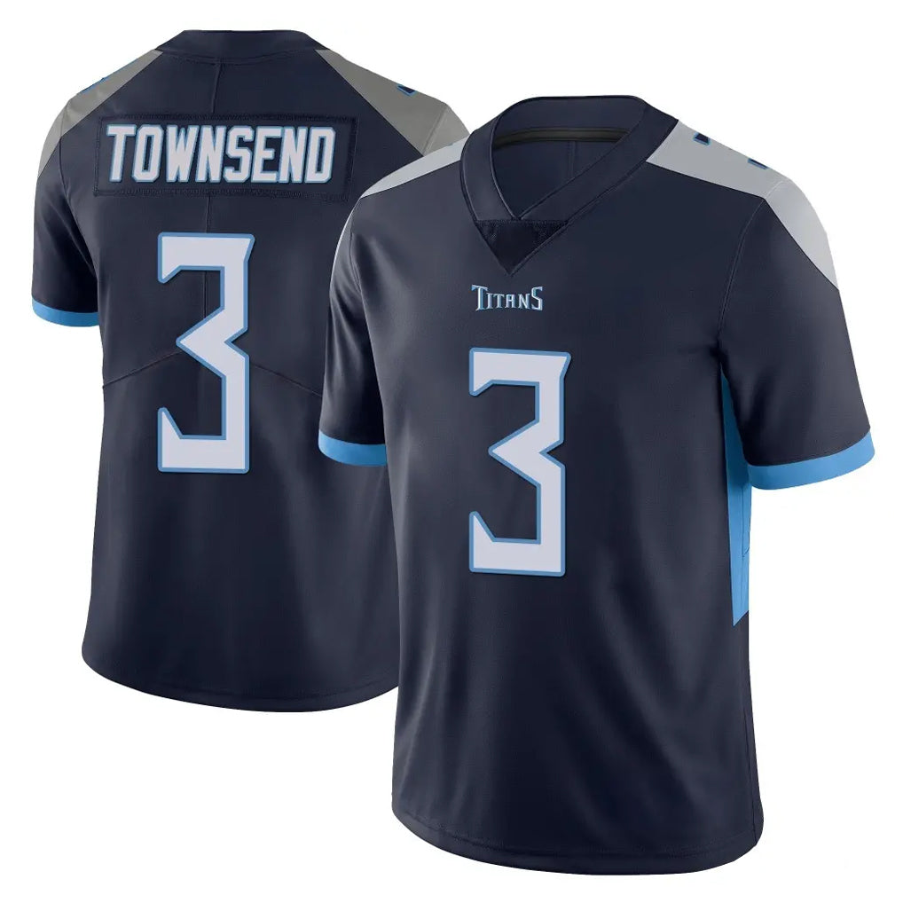 Rebec T.Titans #3 Tommy Townsend Player Navy Limited Vapor Untouchable Home Game Stitched Jerseys