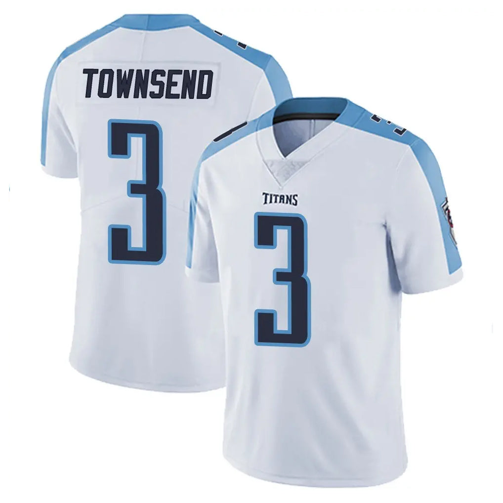 Rebec T.Titans #3 Tommy Townsend Player White Limited Vapor Untouchable Home Game Stitched Jerseys