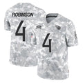 Rebec T.Titans #4 Wan'Dale Robinson Player Arctic Camo Limited Salute to Service Home Game Stitched Jerseys