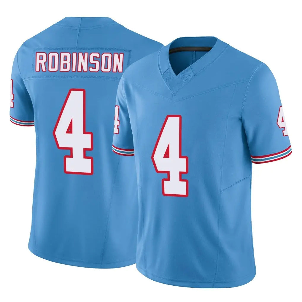 Rebec T.Titans #4 Wan'Dale Robinson Player Light Blue Limited Vapor F.U.S.E. Home Game Stitched Jerseys