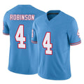 Rebec T.Titans #4 Wan'Dale Robinson Player Light Blue Limited Vapor F.U.S.E. Home Game Stitched Jerseys