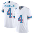 Rebec T.Titans #4 Wan'Dale Robinson Player White Limited Vapor F.U.S.E. Home Game Stitched Jerseys