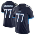 Rebec T.Titans #77 Peter Skoronski Player Navy Limited Vapor Untouchable Home Game Stitched Jerseys