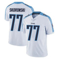 Rebec T.Titans #77 Peter Skoronski Player White Limited Vapor Untouchable Home Game Stitched Jerseys