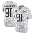 Rebec T.Titans #91 John Franklin-Myers Player Arctic Camo Limited Salute to Service Home Game Stitched Jerseys