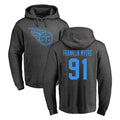 Rebec T.Titans #91 John Franklin-Myers Player Ash One Color Pullover Hoodies Home Game Stitched Jerseys
