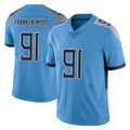Rebec T.Titans #91 John Franklin-Myers Player Light Blue Limited Vapor Untouchable Home Game Stitched Jerseys