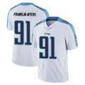 Rebec T.Titans #91 John Franklin-Myers Player White Limited Vapor Untouchable Home Game Stitched Jerseys