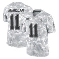 Rebec TB.Buccaneers #11 Jalen McMillan Player Arctic Camo Limited Salute To Service Home Game Stitched Jerseys
