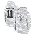 Rebec TB.Buccaneers #11 Jalen McMillan Player Arctic Camo Limited Salute to Service Pullover Hoodies Game Stitched Jerseys
