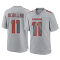 Rebec TB.Buccaneers #11 Jalen McMillan Player Gray Atmosphere Fashion Home Game Stitched Jerseys