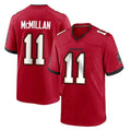 Rebec TB.Buccaneers #11 Jalen McMillan Player Red Home Game Stitched Jerseys