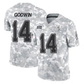 Rebec TB.Buccaneers #14 Chris Godwin Jr. Player Arctic Camo Limited Salute To Service Home Game Stitched Jerseys