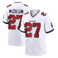 Rebec TB.Buccaneers #27 Zyon McCollum Player White Home Game Stitched Jerseys