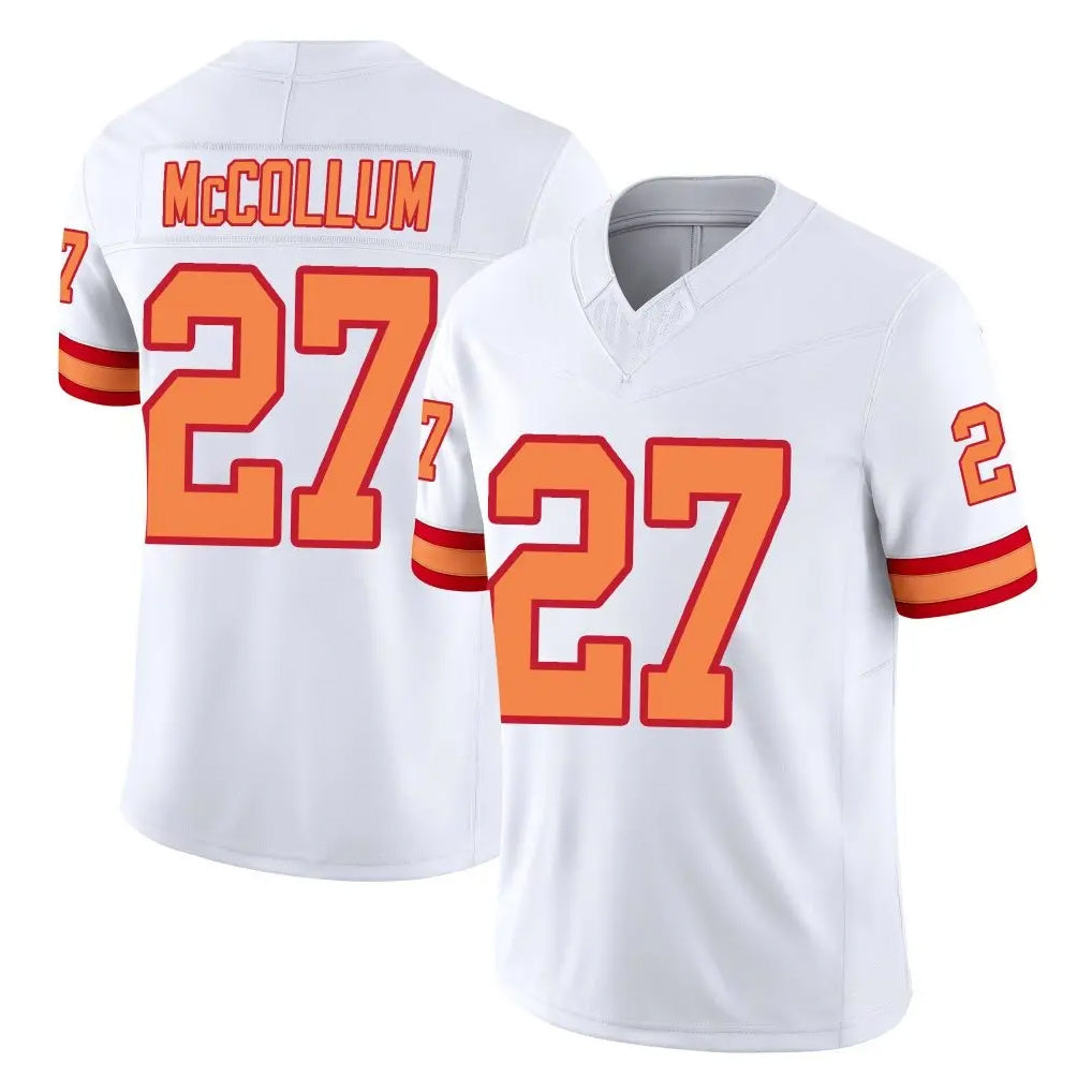 Rebec TB.Buccaneers #27 Zyon McCollum Player White Limited '76 Vapor F.U.S.E. Home Game Stitched Jerseys